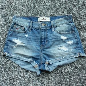 Hollister Distressed Jean Shorts